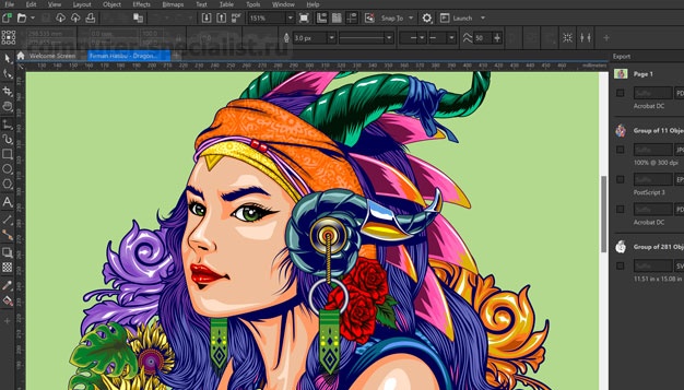 Цена на установку CorelDRAW