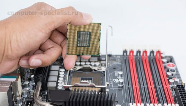 Цена на замену процессора на компьютере