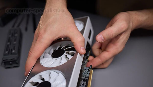 Цена на замену видеокарты на компьютере